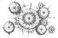 coordinates tattoo design idea