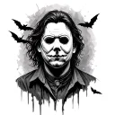 michael myers halloween tattoo design idea