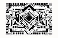 morse code pattern tattoo design idea