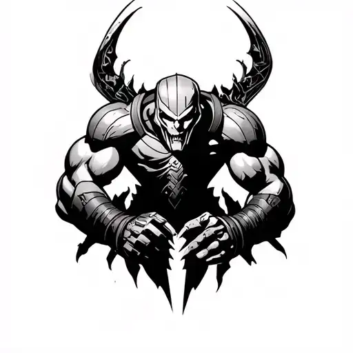 Juggernaut tattoo design idea