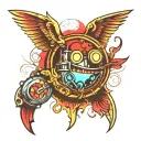 bioshock columbia city tattoo design idea