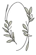 abide looping over olive branch tattoo design idea