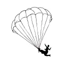 Skydive parachute tattoo design idea
