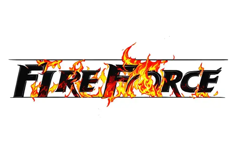 Fire force tattoo design idea