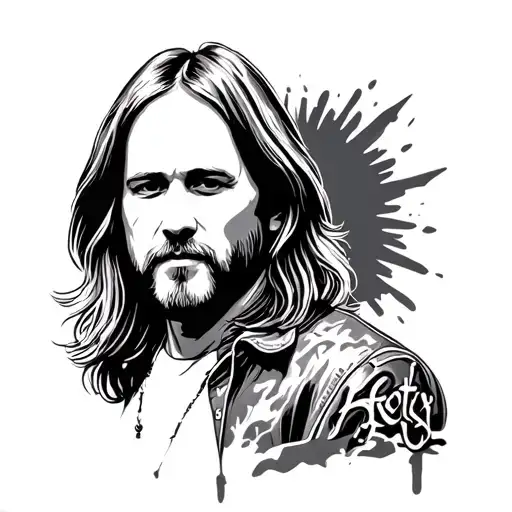 Tom Petty tattoo design idea