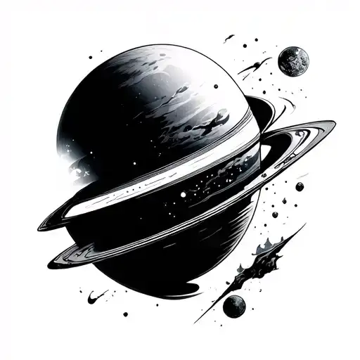 Filler Space tattoo design idea