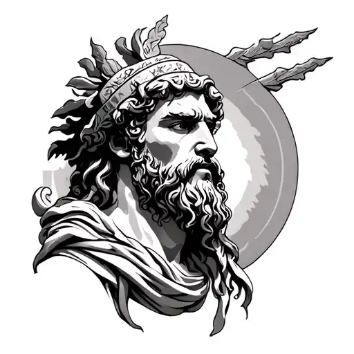 odysseus trials tattoo design idea
