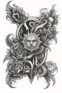 Fate tattoo design idea