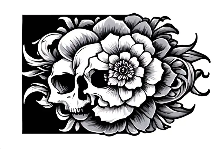 ornemental  tattoo design idea