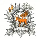 Aries tattoo," "mountain tattoo," "phoenix tattoo," "lotus flower tattoo," "tree of life tattoo," or "sun and moon tatto tattoo design idea