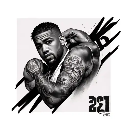 mcgregor 50cent pablo ecsobar tomas shelby al capone 21 savage drake kanye west and messi sleeve tattoo tattoo design idea