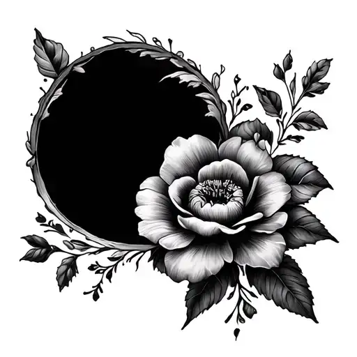 hip floral gap filler tattoo tattoo design idea