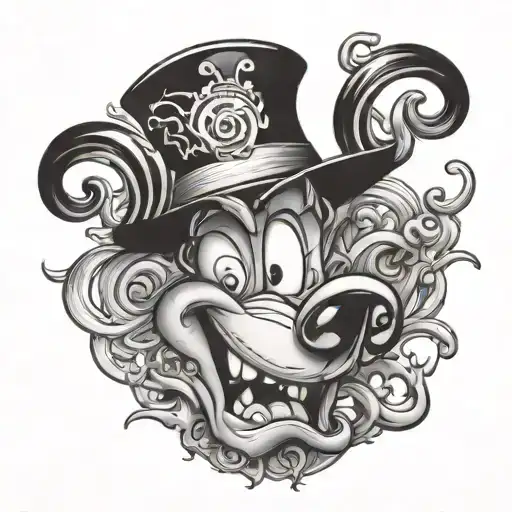 Goofy tattoo design idea