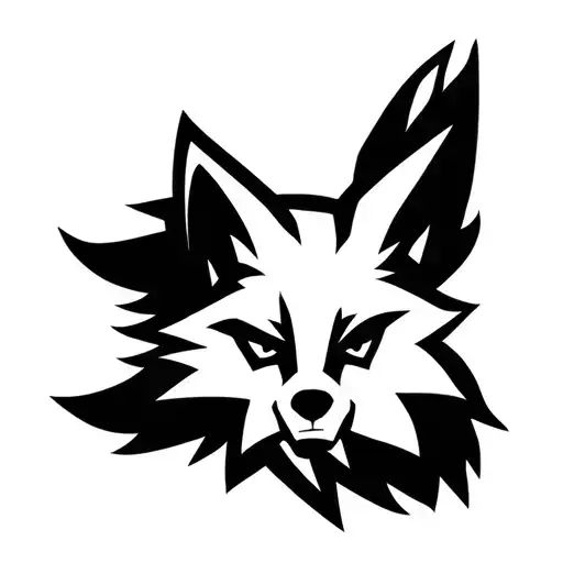 "Fox Box" "Fox Box" "Fox Box" Military Fox Box logo tattoo design idea
