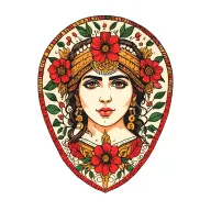Romani tattoo design idea