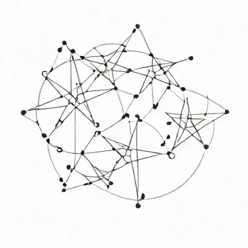 Pleiades tattoo design idea