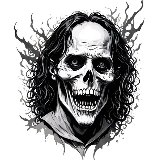 Simon 'Ghost' Riley tattoo design idea