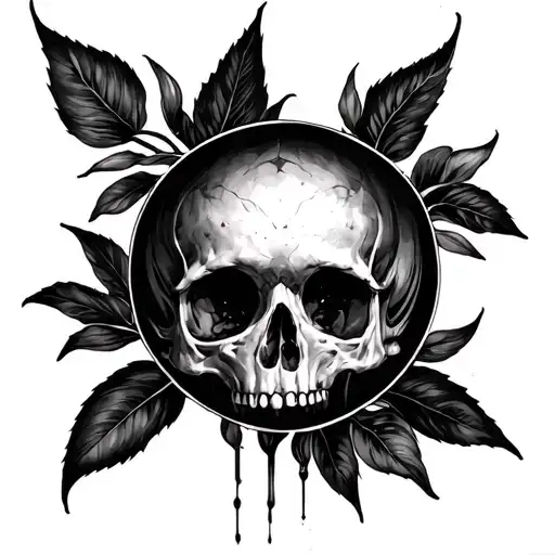 fine art tattoo design idea