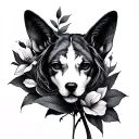 fine art tattoo design idea