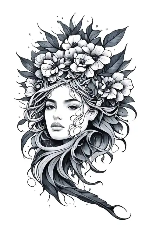 Alba tattoo design idea