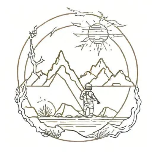 SURVIVAL tattoo design idea