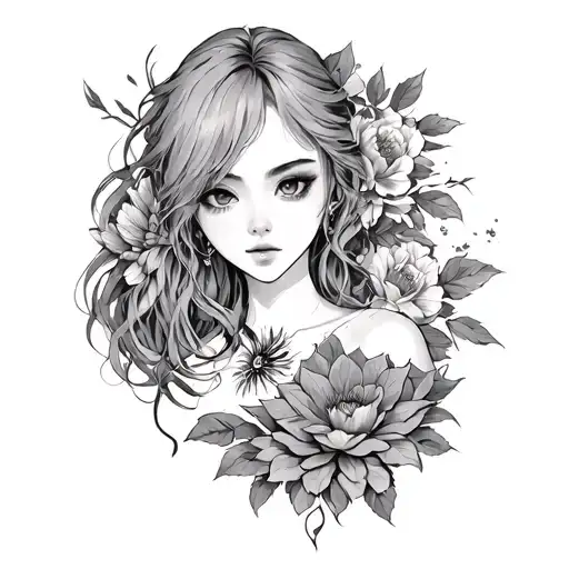 Akira Mari tattoo design idea