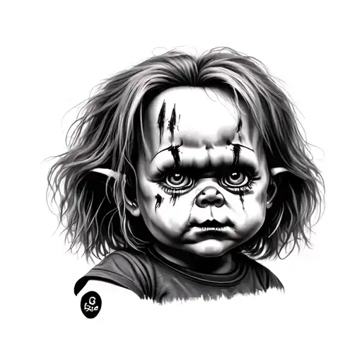 Chucky tattoo design idea