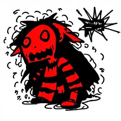 manga tattoo design idea
