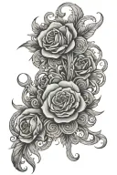 Tooled Leather tattoo design idea