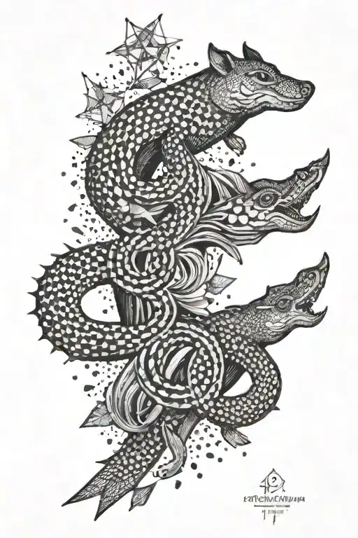 risk and reward  tattoo design idea