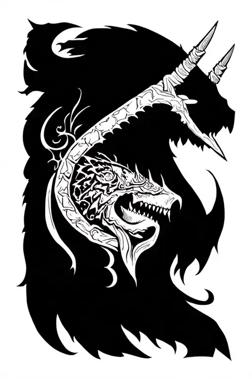 Vikkings Valhalla tattoo design idea