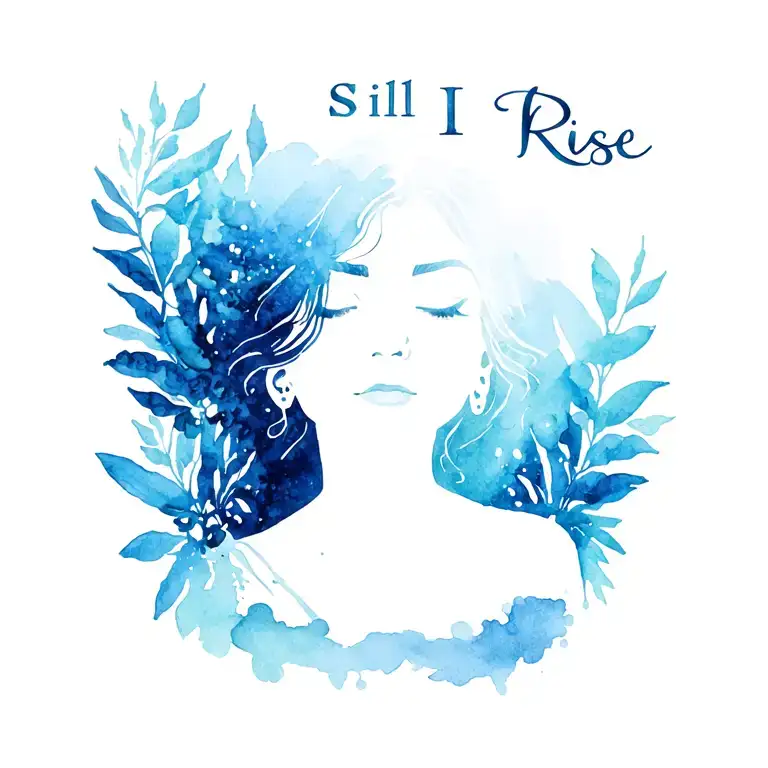 Still I Rise tattoo design idea