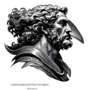marcus Aurelius quote with a warrior tattoo design idea