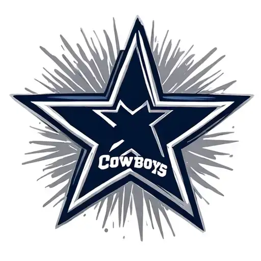 dallas cowboys star tattoo design idea