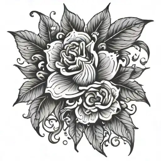 Filler tattoo design idea