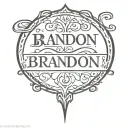 name Brandon tattoo design idea