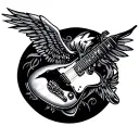 Aerosmith tattoo design idea