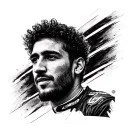f1 Daniel Ricciardo tattoo design idea