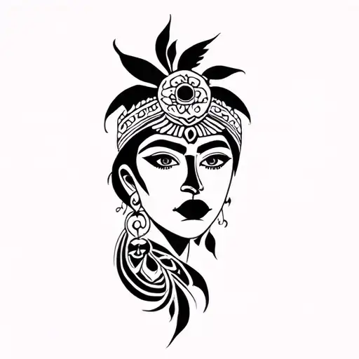 Taíno tattoo design idea