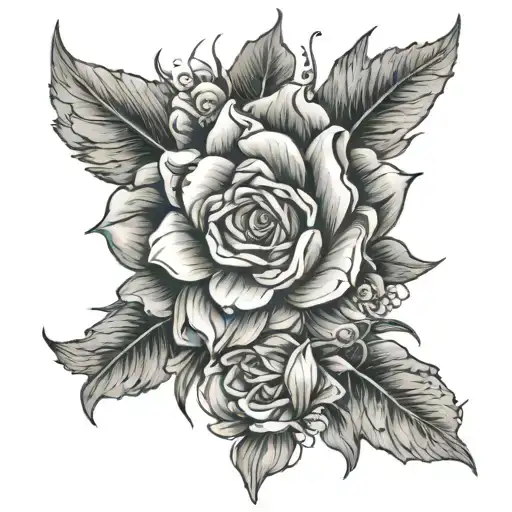 Medium sized inner forearm tattoo design idea