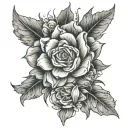 Medium sized inner forearm tattoo design idea