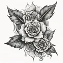 Medium sized inner forearm tattoo design idea