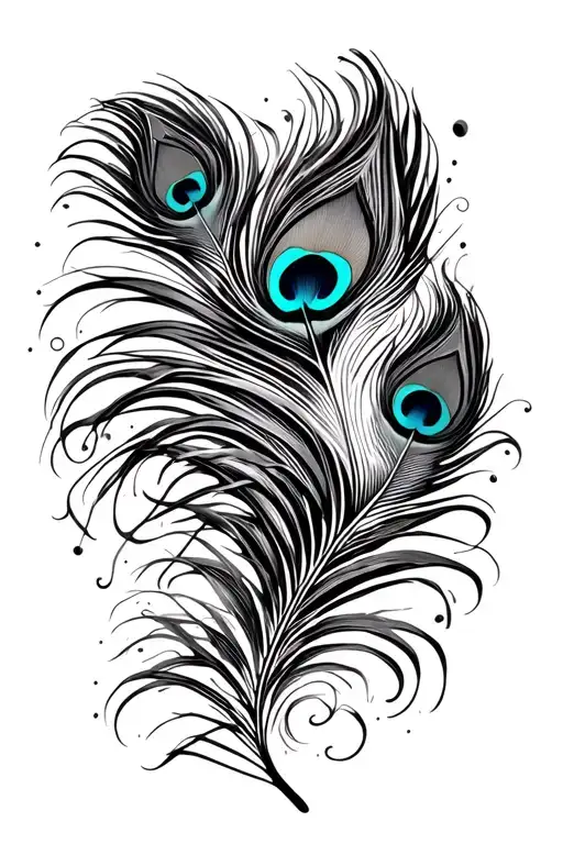 cover wing on wrist with peacock feather transforming tattoo design idea