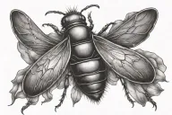 lightning bug tattoo design idea