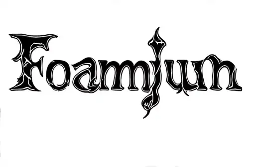 "Foamjun" tattoo design idea