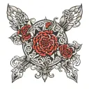 bloodline tattoo design idea