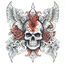 bloodline tattoo design idea