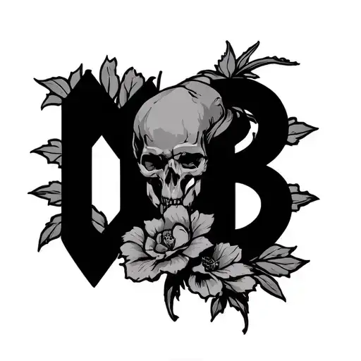 mb tattoo design idea