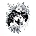 Josefina & Jeronimo tattoo design idea