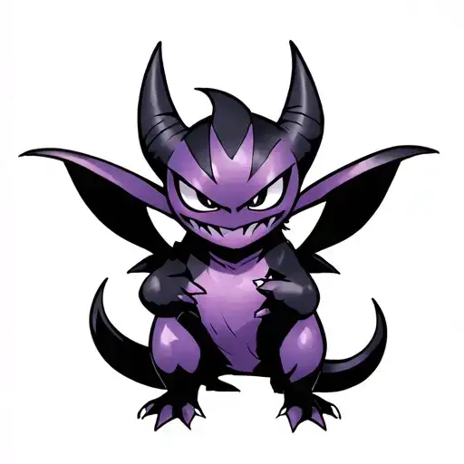 Haunter pokemon tattoo design idea